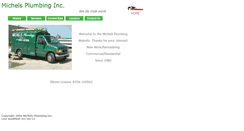 Desktop Screenshot of michelsplumbing.com